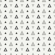 Geometric line hipster seamless pattern with triangle Wrapping pape