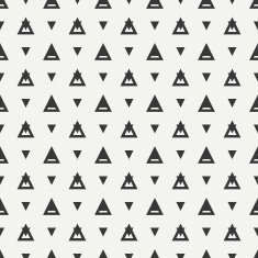 Geometric line hipster seamless pattern with triangle Wrapping pape N2