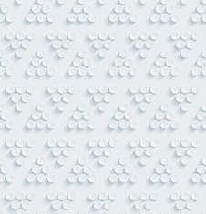 Dots triangles 3D Seamless Wallpaper Pattern