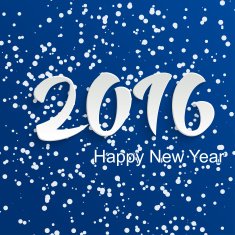 Happy New Year 2016 Background N2