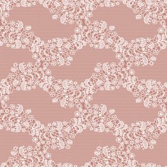 Lace seamless pattern with flowers N3