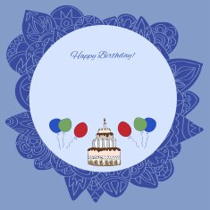 happy birthday greeting card N72