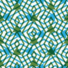 Geometric messy seamless pattern bright transparent vector