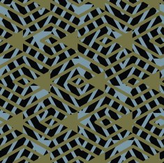 Geometric messy seamless pattern bright transparent vector N3