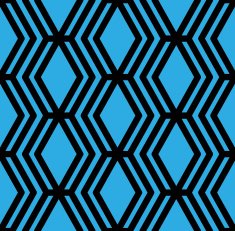 Bright rhythmic textured endless pattern continuous ornament