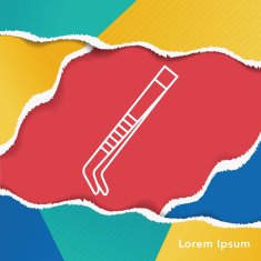Tweezers line icon
