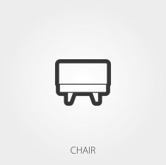 Simple Household Web Icons Upholstered furniture N7