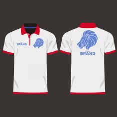Color men polo shirts Design template Vector illustration