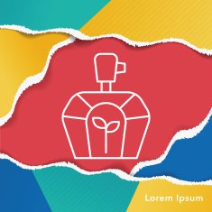 perfume line icon