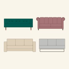 Set of sofas