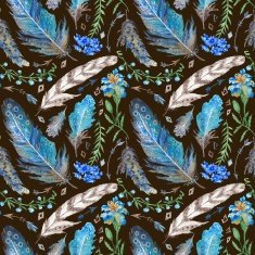 Boho Watercolor Pattern