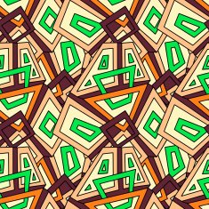 Seamless geometric pattern for fashion textile cloth backgrounds