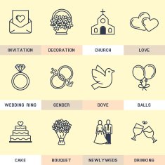 Wedding Icons N14