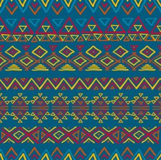 Seamless abstract geometric pattern N4