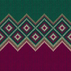 Seamless Pattern Knit Woolen Trendy Ornament Texture