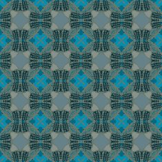 Seamless pattern with abstract motives N2