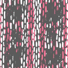 Doodle hand drawn striped vector endless pattern