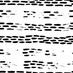 Doodle hand drawn grunge striped vector endless pattern N4