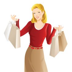 Shopping girl N15