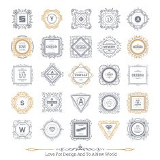 Monogram luxury logo