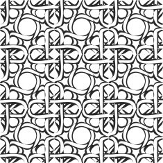 Arabic pattern Seamless vector background