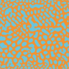 Seamless vector background with coral