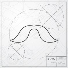 Mustache icon N9