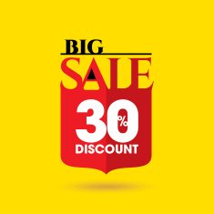 Sale design template vector N8