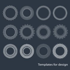 Templates monograms