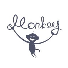 Chinese New Year of the Monkey vector illustration