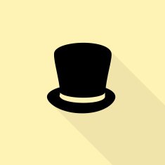 Hat cylinder flat design