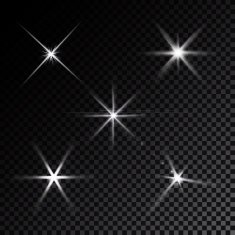 lens flares star lights vector N7