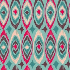 Boho vintage tribal shape pattern background