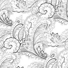 Paisley seamless pattern N42