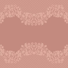 Lacy wedding invitation card N11