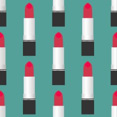 Lipstick Seamless Pattern N2