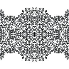 Lacy vintage trim N13
