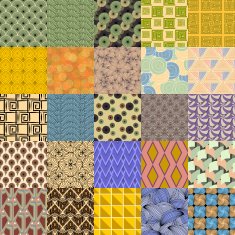 Vector of Seamless Patterns set