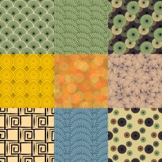 Vector of Seamless Patterns set N5
