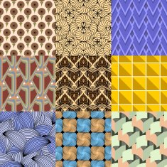 Vector of Seamless Patterns set N7