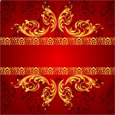 classical floral background