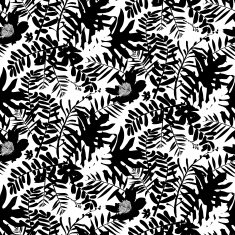 Tropical floral pattern N15
