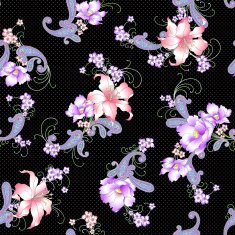 Lily paisley pattern N5