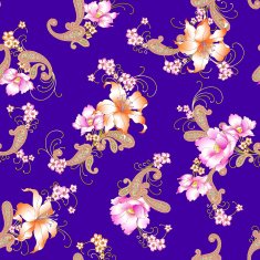 Lily paisley pattern N7