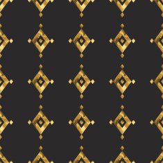 Tribal gold ornament N3