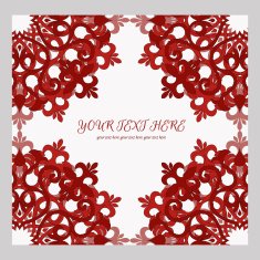 Abstract invitation card N3