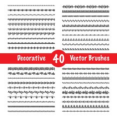 Vector Brush Set