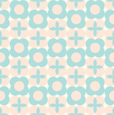 Floral Seamless Pattern Cute Chic Cool Pastel