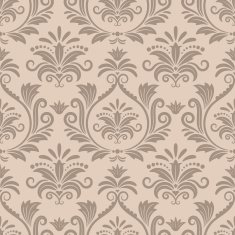 Baroque seamless vector pattern