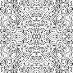 Abstract vector tribal ethnic background N27